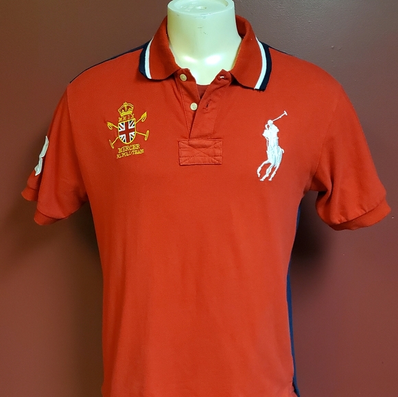 Polo by Ralph Lauren - Size L - red/blue - Picture 1 of 3